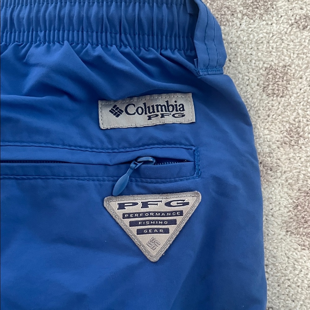 Columbia PFG Royal Blue Fishing Shorts